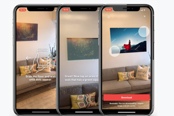 Shutterstock Augmented Reality iOS App