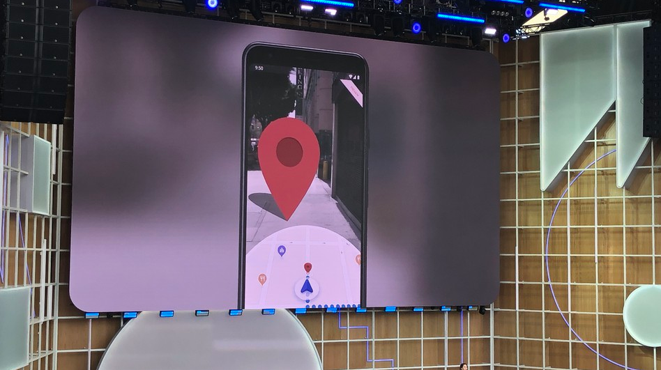 Google Maps Augmented Reality Walking Directions