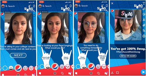 Snapchat And Pepsi Partner For An Interactive Augmented Reality Lens