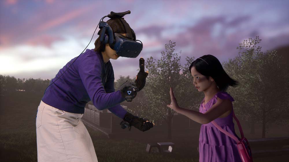 Mother Daughter Virtual Reality Union