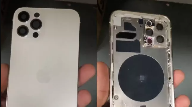 iPhone 12 Pro chassis leak