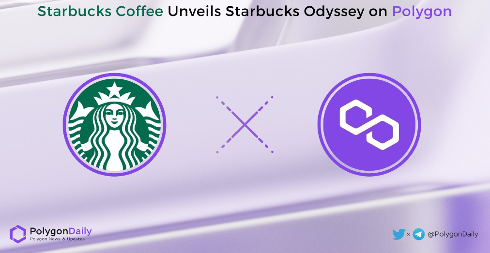 Starbucks NFTs hosted on Polygon blockchain
