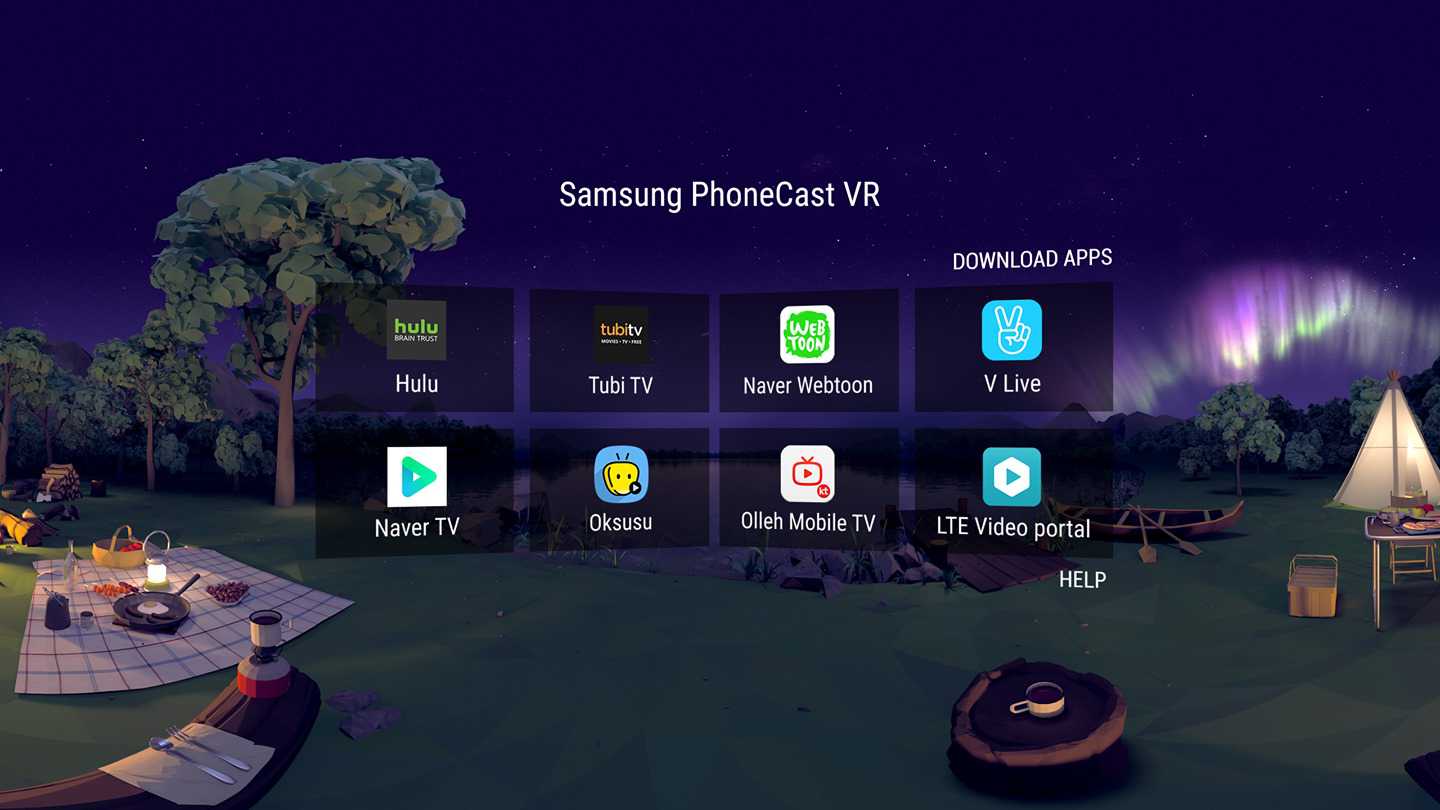 Samsung's PhoneCast VR App Video Streaming Virtual Reality Times