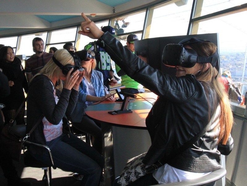 space needle vr bar