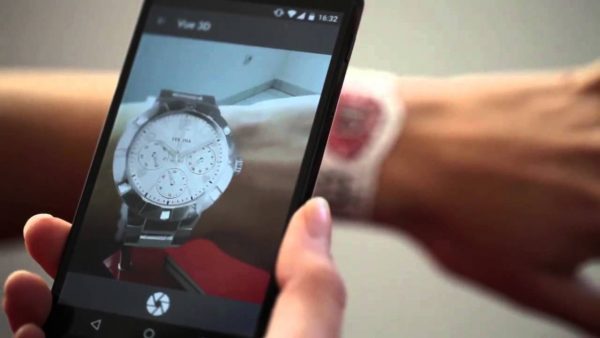 Augmented Reality Try On Watch in 3D