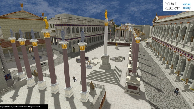 A Renaissance scholar helps build virtual Rome