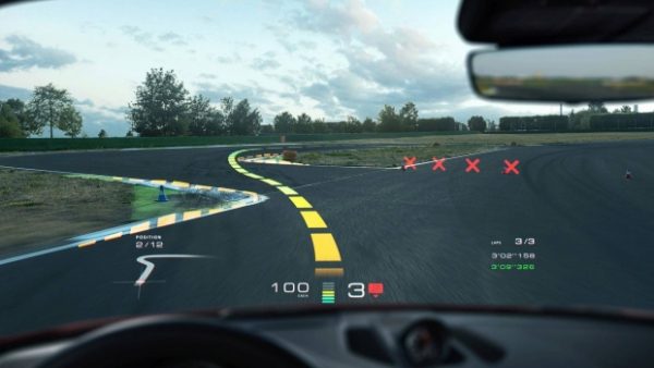 Hyundai and WayRay's Holographic Augmented Reality Navigation System projects information through the windshield and onto the roadway