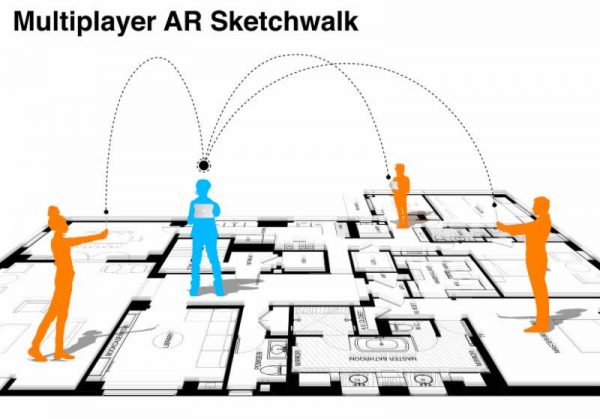 Multiplayer AR SketchWalk