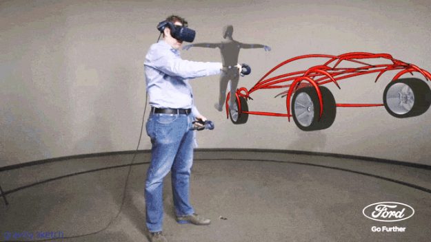 Ford Plans to Design Cars with Virtual Reality Sketches