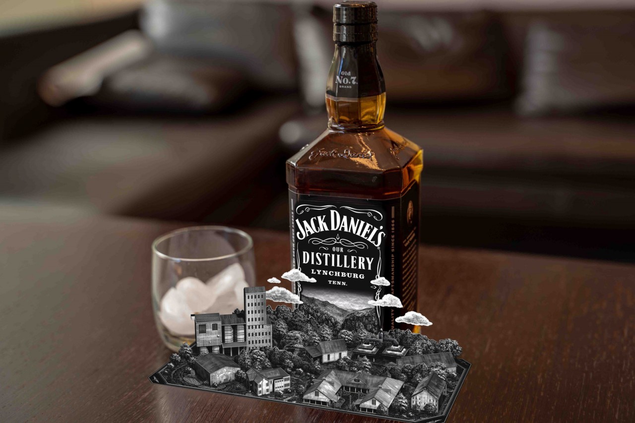 1280px x 853px - Jack Daniel's Augmented Reality Marketing App Which Transforms Labels into  Pop-up Storybooks â€“ Virtual Reality Times