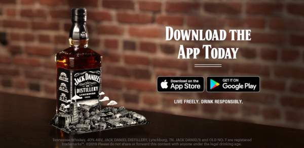 Jack Daniels Augmented Reality