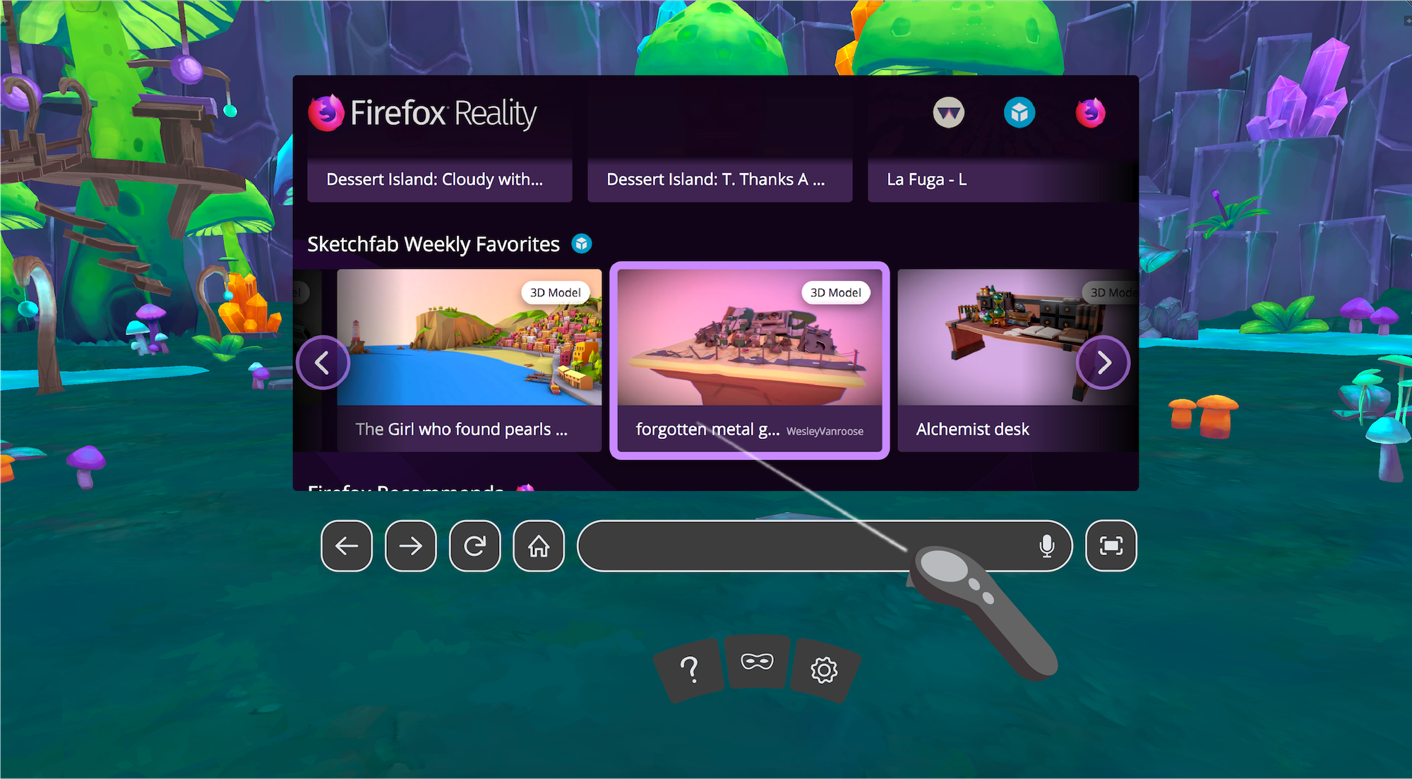Firefox Reality Browser