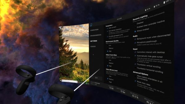 Oculus Quest Virtual Desktop