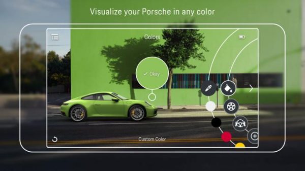 The Porsche Augmented Reality Visualizer App