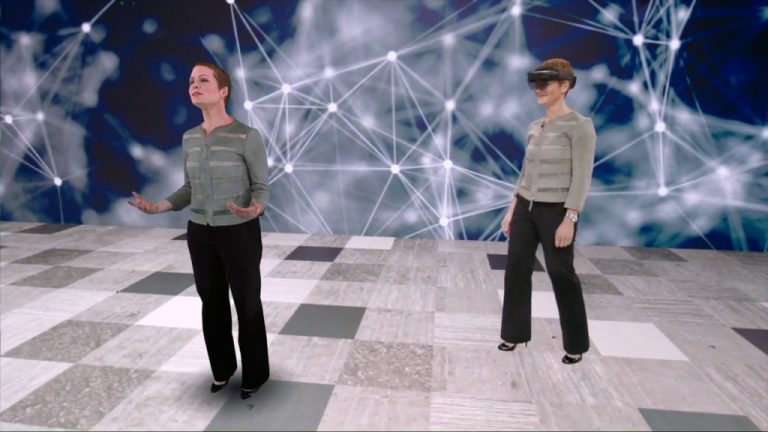 HoloLens Hologram at Microsoft Inspire