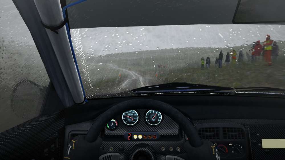 First Dirt Rally VR still had some good realism and driving pleasure