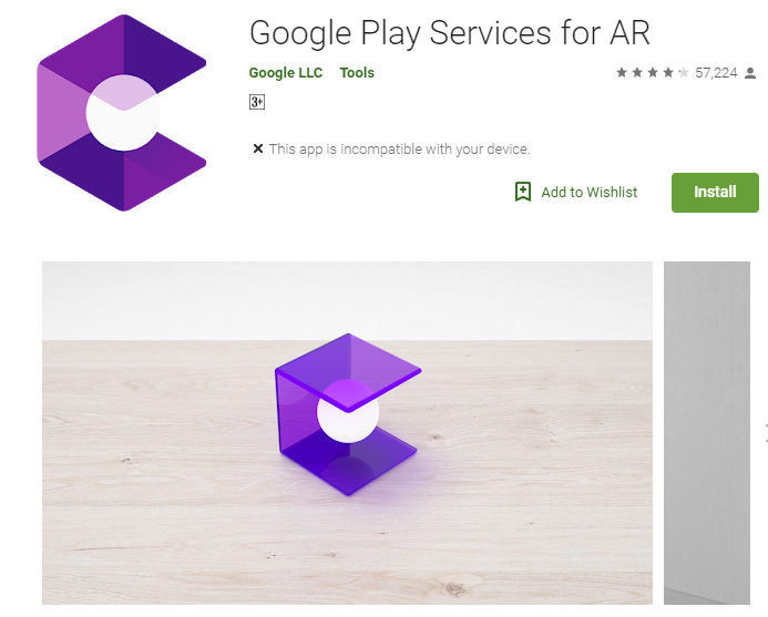 Google Play Services for AR