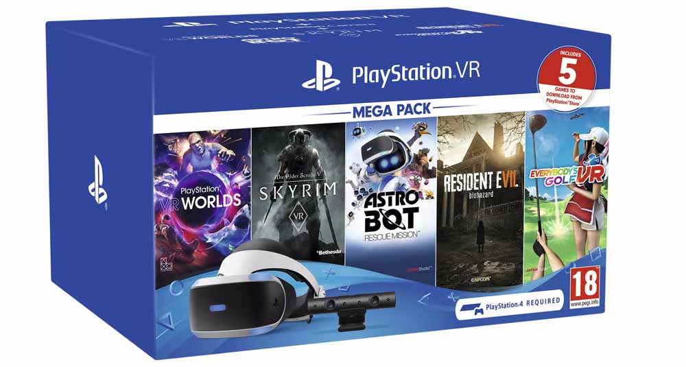 PlayStation VR Mega pack 2019