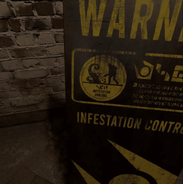 Half-Life: Alyx Screenshot Warning Underground