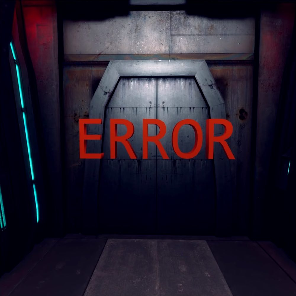Half-Life: Alyx VNN Screenshot showing a new environment with an ERROR placeholder model