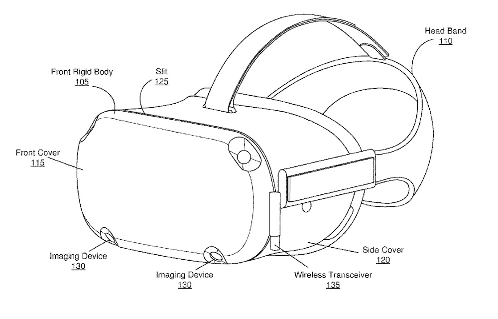 Oculus Quest Wireless Receiver Patent