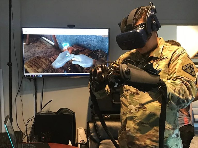 ECS VR Medic Training for Military