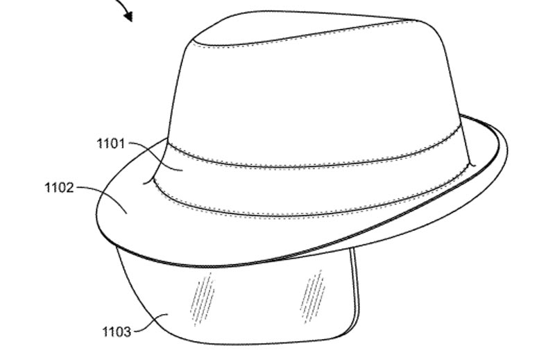 A Fedora with a built in AR HUD
