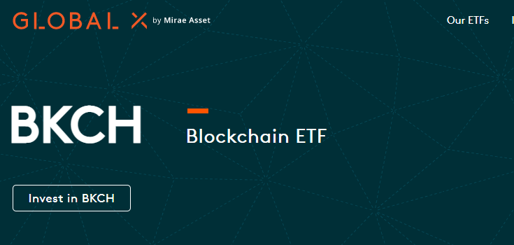 Global X Blockchain ETF