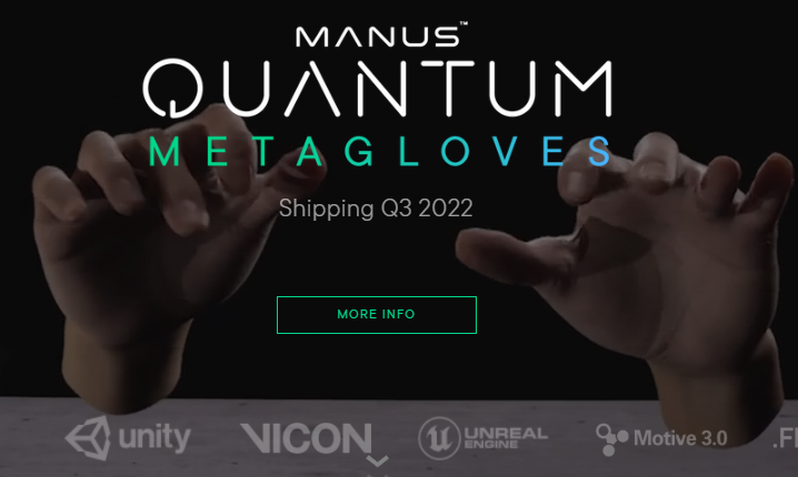 Manus Quantum Metagloves