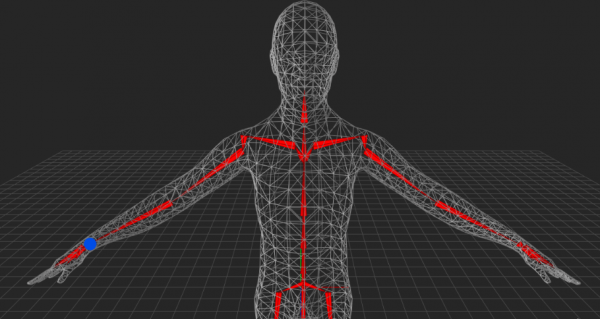 Body Tracking API Upper Body