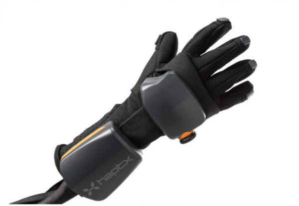 HaptX latest model haptic gloves