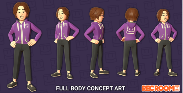 Full Body Concept Art for Avatars