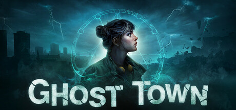 Ghost Town key art from Fireproof Games, a supernatural puzzle adventure for Meta Quest