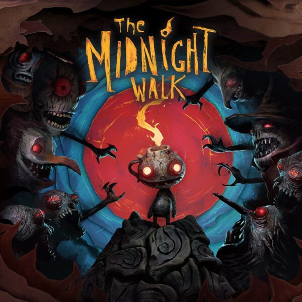 The Midnight Walk artwork showing its handcrafted clay world, launching with PlayStation VR2 support