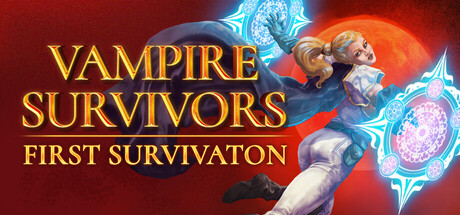 Vampire Survivors key art from poncle; Vampire Survivors VR launched at the November 2025 VR Games Showcase