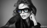 Model wearing Snap Specs standalone augmented reality glasses, priced at $2,195 at AWE 2026