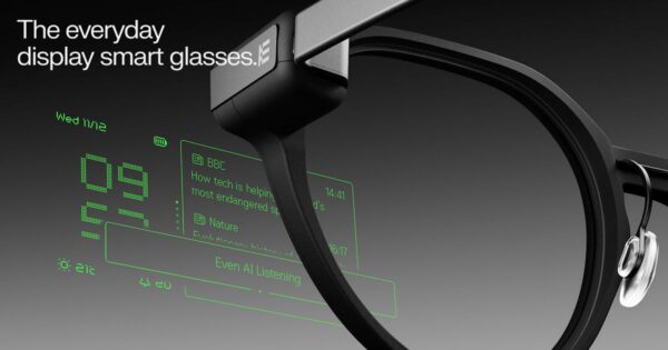 Even Realities Even G2 camera-free smart glasses with in-lens display
