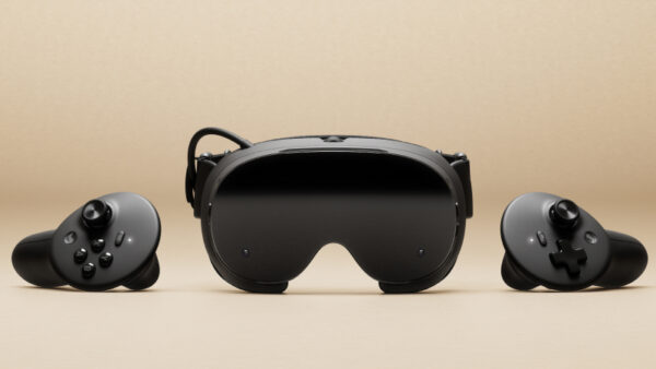 Valve Steam Frame standalone VR headset and controllers