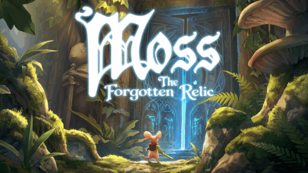 Moss VR game artwork featuring Quill the mouse, from developer Polyarc