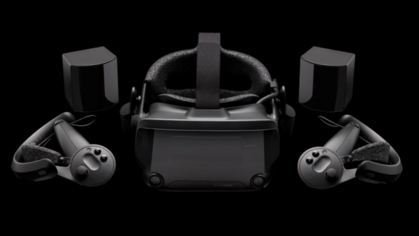 Valve Index VR headset with Knuckles controllers, discontinued in October 2026
